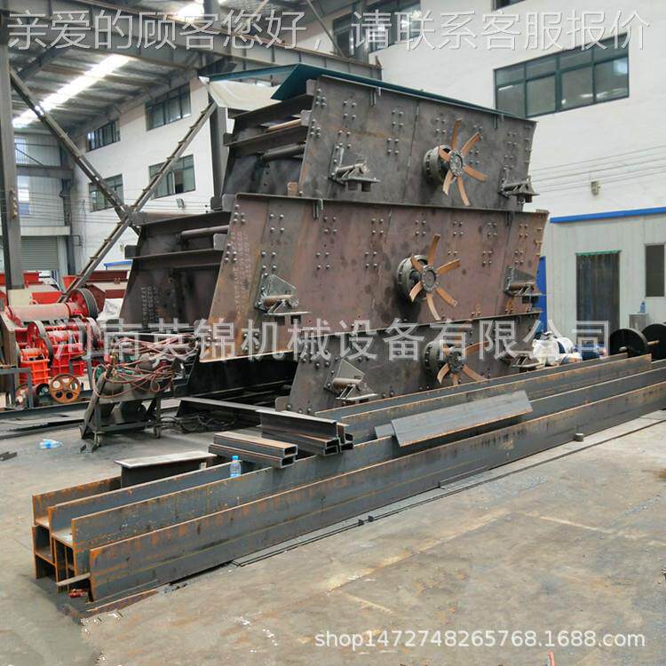 大型滚筒筛沙机3YK1545 振动筛 k系圆y振动筛 江苏砂石列筛分动振