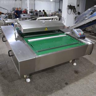 用腊肉滚动真包装 机大型水果蔬真空包装 真空包装 连菜续QGO空商式