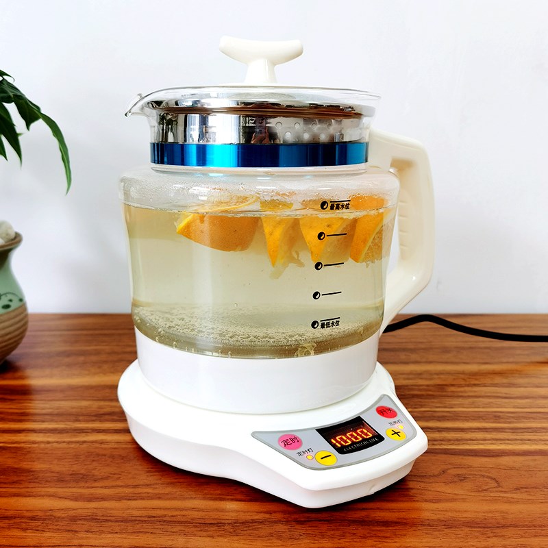 多功能玻璃养生壶2L大容量全自动炖煮粥煎药煲汤烧水黑茶家用煮茶