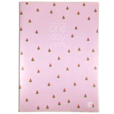 16开胶套本英文白纸笔记本大学生B5空白加厚本子平摊手写课堂笔记