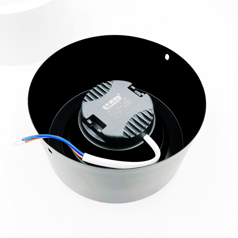 明装LED筒灯明装天花板灯圆形免打孔过道玄关走廊吸顶灯9W12W18W