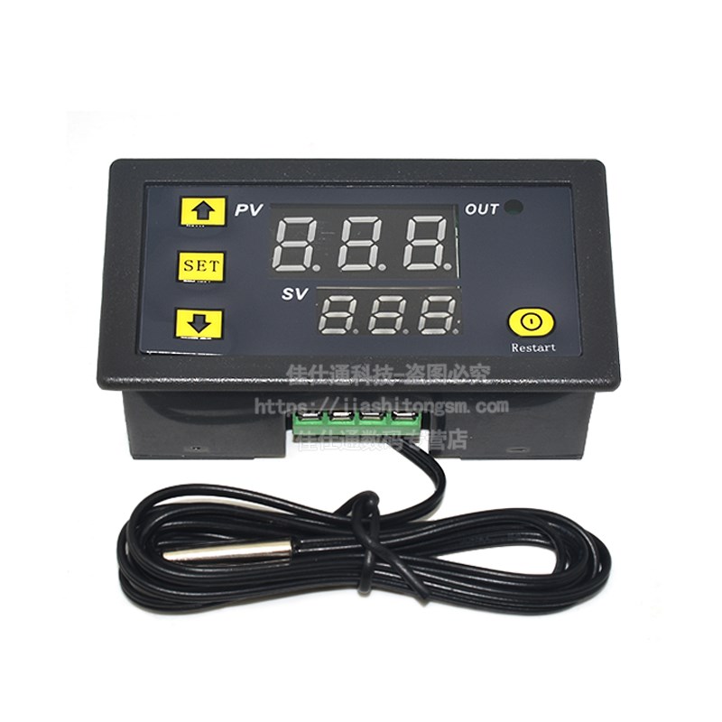 W3230高精度温度控制器 数显温控器模块 控温开关微型温控板