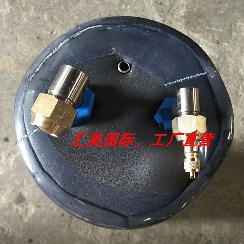 工业化工冷水机316L纯不锈钢换热器氧化冷水机专用炮蒸发器可订制