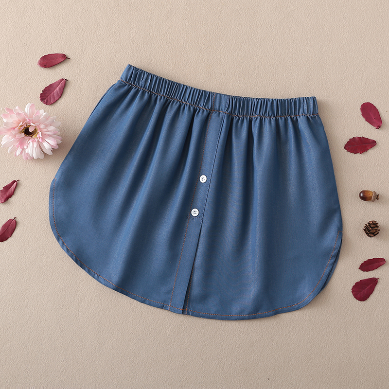 卫衣打底小屁帘神器遮屁股裙显瘦假裙摆叠穿内搭屁帘女牛仔假下摆