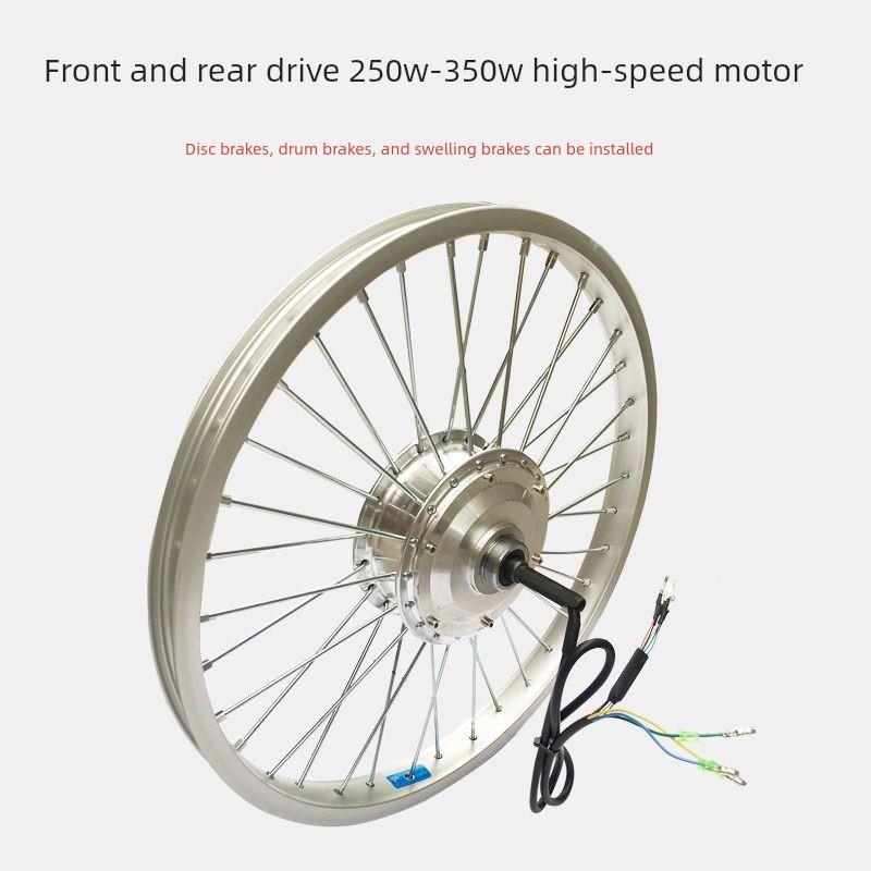 自行车安装电动车配件山地车升级助力车全套配件前后驱高速电机