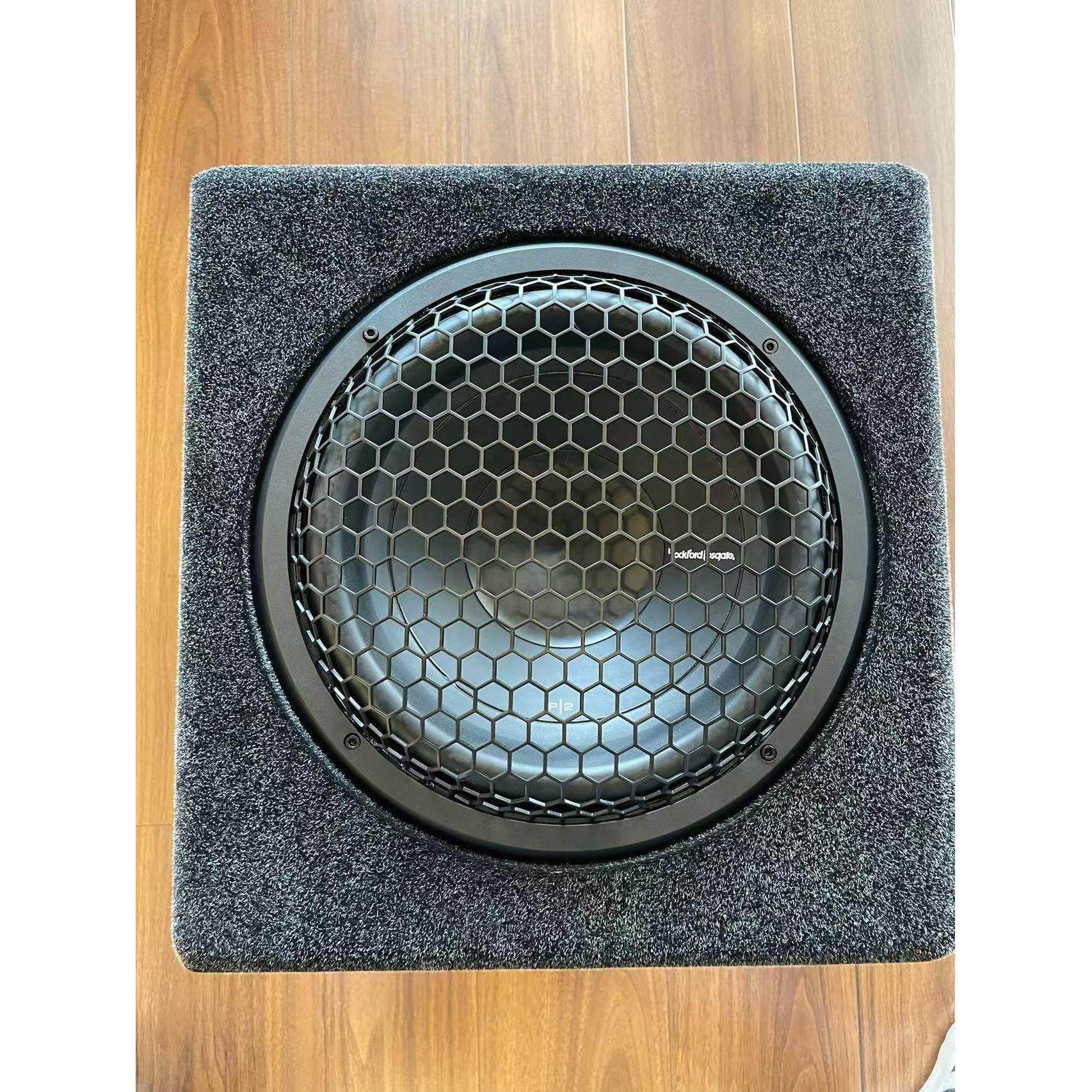 汽车音响10英寸12英寸莱福网罩低音炮扬声器防撞装饰环金属保护罩