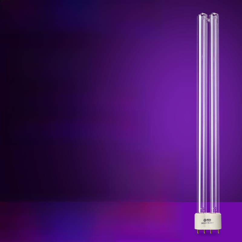 雪h型紫外线杀菌灯空气消毒机杀菌消毒18W24W36W55W四针