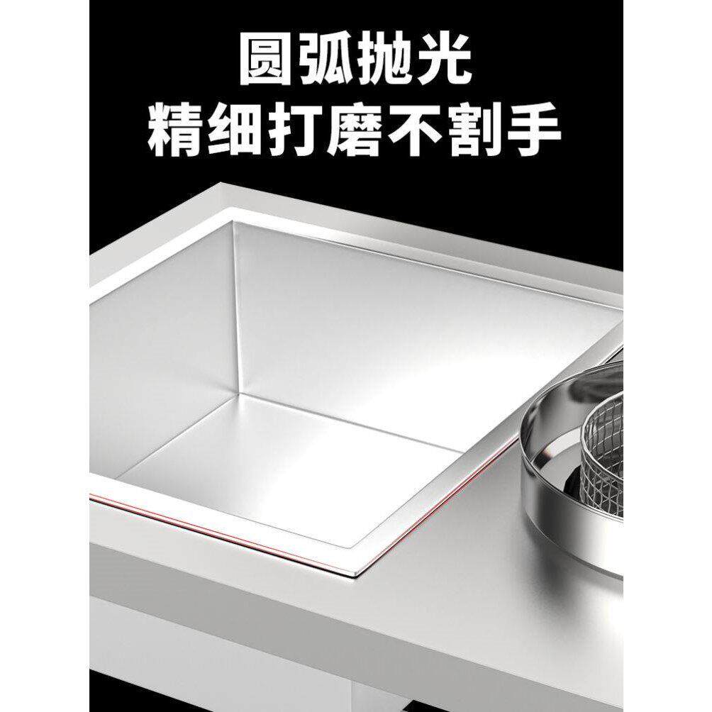 鸿艺裹粉台商用果粉台汉堡店全套设备裹面 面粉工作台炸鸡机器腌