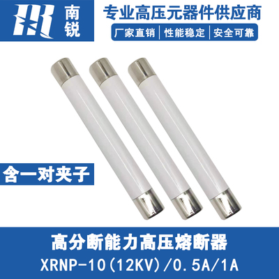 高压熔断器XRNP-10(12)KV/0.5A1A2A3A高分断限流熔断器PT手车熔管