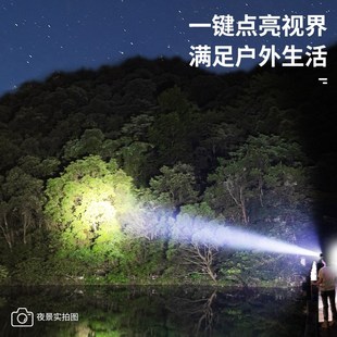 照明灯夜钓鱼矿灯新款 头灯强光超亮充电头戴式 户外手电筒防水