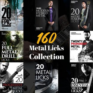 J条金属乐句装电吉他前卫n原谱视频伴奏