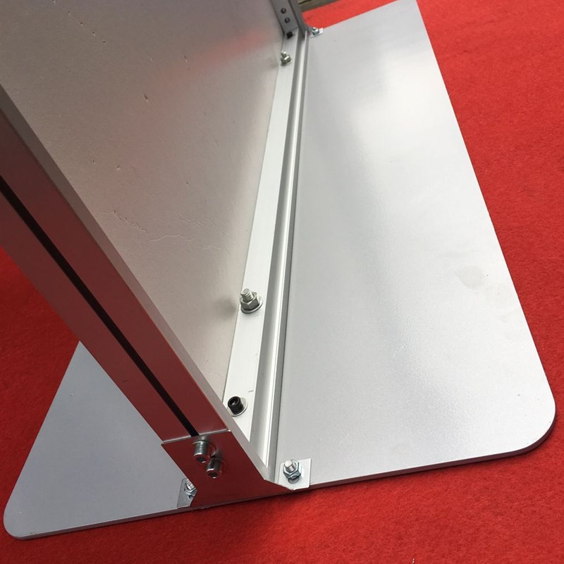 丽屏展架80x180易拉宝门型立牌立式落地式铝合金广告牌kt板展示牌