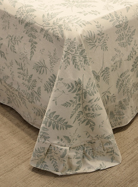 全棉印花单个床单单件花卉床单单人180x230双人250*245x270cm被单