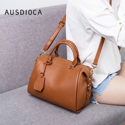 真皮包包女款大容量高级感通勤百搭手提包中年妈妈头层牛皮斜挎包
