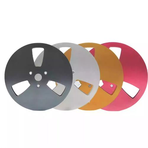 通用七寸开盘机盘架空盘7寸铝盘开盘机磁带盘