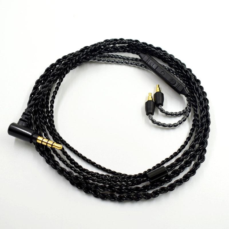 线耳机升级镀银70单晶铜森海ie音频替换ath100im/im50ie8Y0适用84