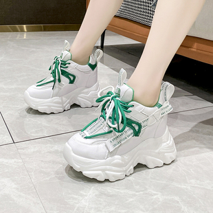 秋季 内增高11ccm女鞋 老爹鞋 2024年新款 小个子显高显脚 休闲运动鞋