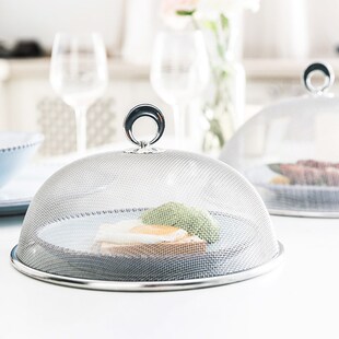 好看的菜盖罩2024新款家w用菜罩剩菜罩食物罩饭罩厨房罩子不锈钢