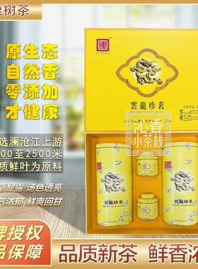云南大理特产茶叶大栗树茶叶特级绿茶云龙珍茗春茶550g高档礼盒装