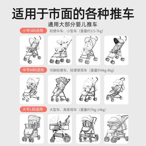 贝肽斯婴儿推车通用防风罩遛娃神器宝宝外出防护罩无异味挡风防雨