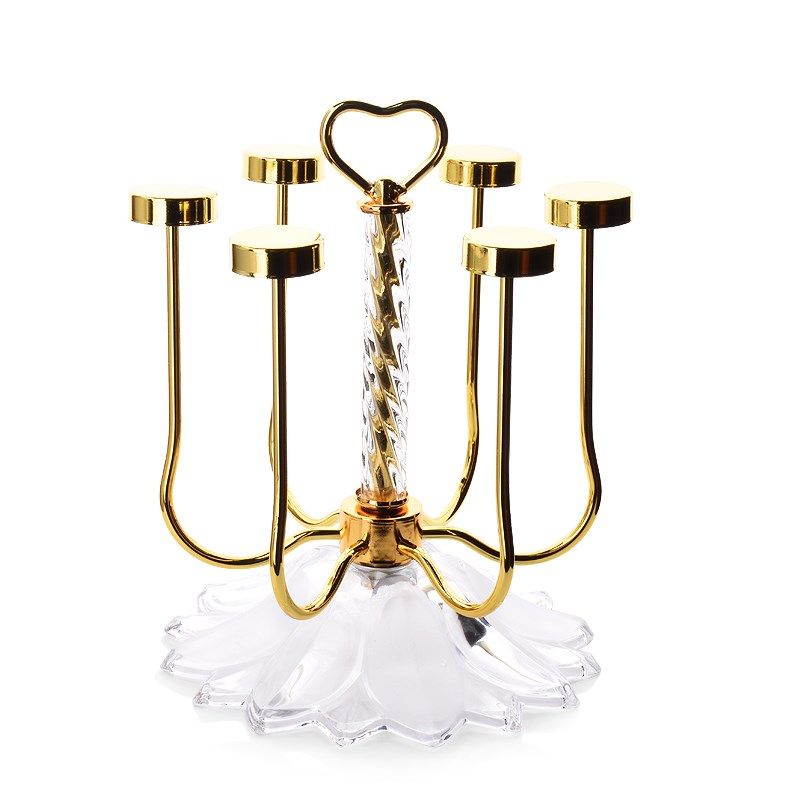 莱珍斯欧式创意挂杯架红酒杯架吊杯架倒挂悬挂果汁杯架沥水架