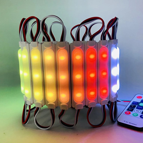 led模组12V2811防水高亮5050广告灯箱门头发光招牌字光源灯条灯带