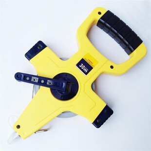 钢卷尺米米米手摇尺测量尺子耐磨盒尺拉尺收方尺皮尺