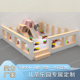 幼儿园室内沙池围栏软包围挡淘气堡护栏隔断大窗宝宝沙池球池