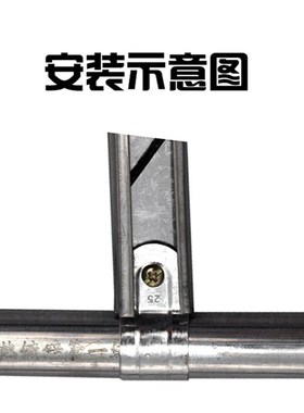 50个包邮温室大棚配件热镀锌加厚夹箍抱箍圆包箍门头卡箍夹圈