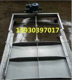 0.5*0.5m机闸一体是铸铁闸门 机门一体闸门 启闭机水闸门 闸板