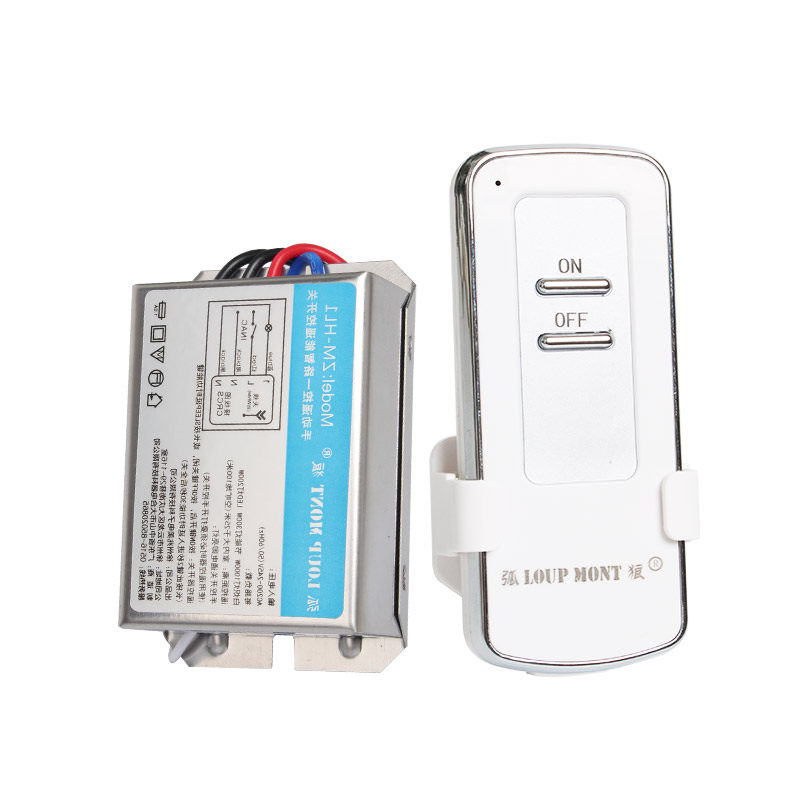 智能无线遥控开关220V单路LED吸顶灯具遥控器家用万能免布线双控