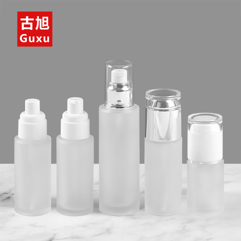 爽肤化妆水乳护肤品玻璃旅行分装瓶套装喷雾瓶按压式小样小空瓶子