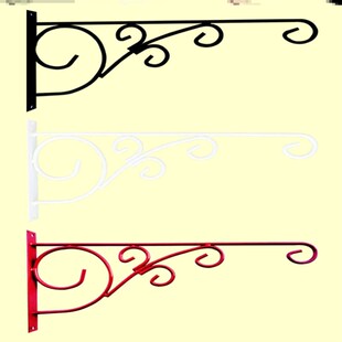 电线杆墙上不锈钢侧面灯笼挂钩支架室外固定架子吊架挂饰专用