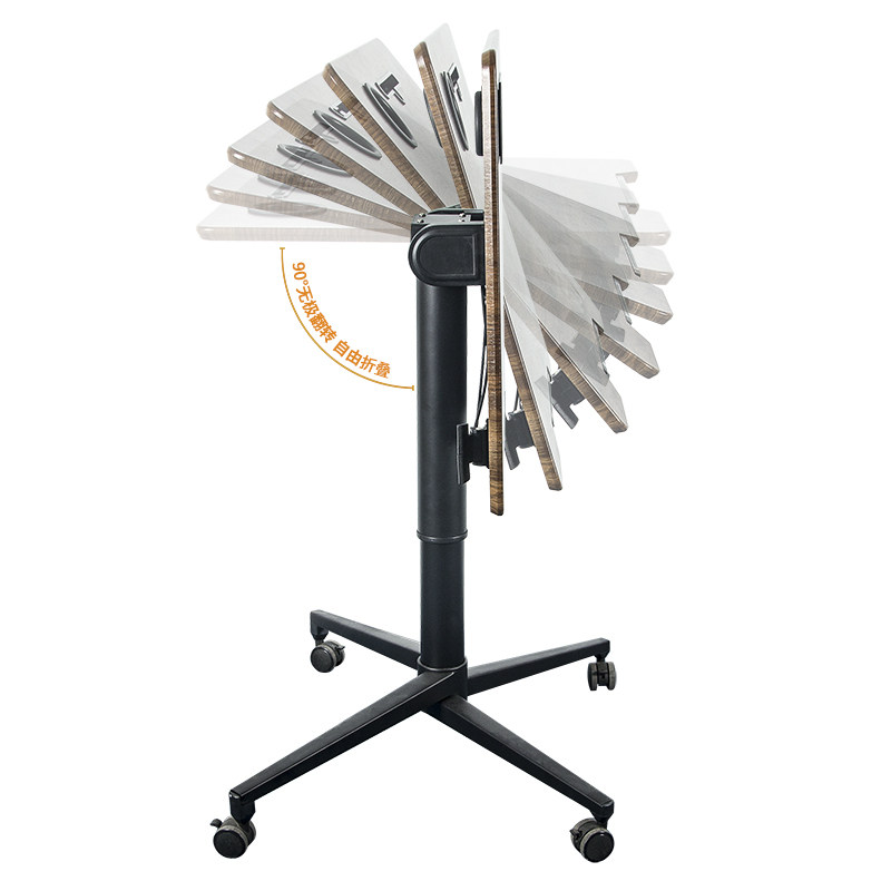 站立式可折叠升降笔记本电脑桌学习桌可移动床边桌可调节书桌