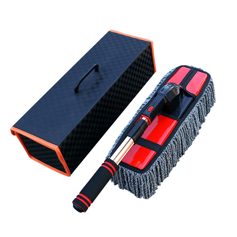 拖把除尘掸子洗车刷蜡拖清洁工具扫车灰尘神器汽车用品大全实用