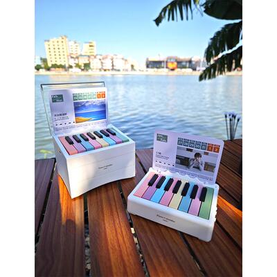 2026新的可播放钢琴台历杰伊泰勒挂袋作为男孩和女孩的节日礼物