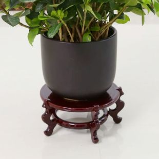 复古木质花盆托架花盆底座托盘花盘底托盘花架底托花盆垫底花托盘
