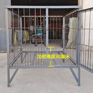 狗笼子大型犬加粗加厚德牧马犬耐咬实心钢筋狗场狗笼大型加密产笼
