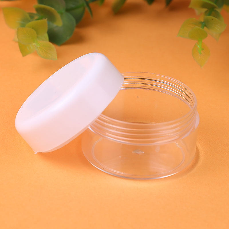 30g克化妆品分装瓶塑料小盒子膏霜瓶软膏盒面霜盒空盒小样品瓶子