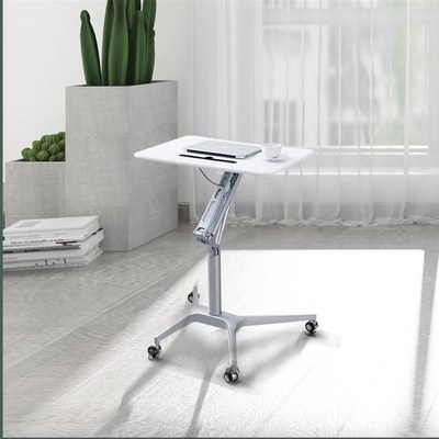 气杆升降电脑桌可移动沙发床边桌办公家用儿童学习书桌笔记本演讲