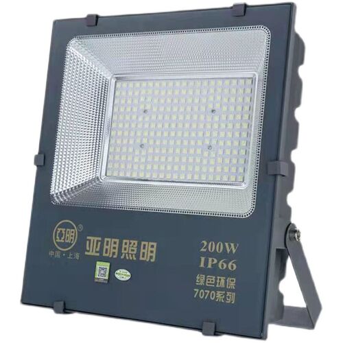 亚明照明7070LED贴片亚美超亮投光灯50W200W户外防水广告照明射灯