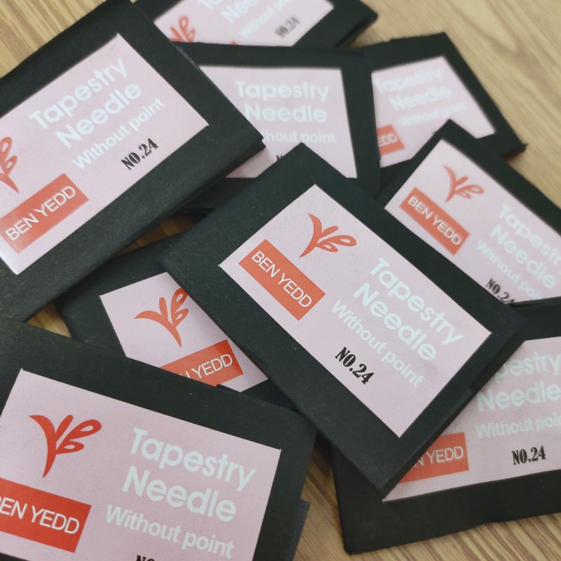十字绣绣针十字绣工具绣花针BEN YEDD北欧风捷克每包25枚24号26号