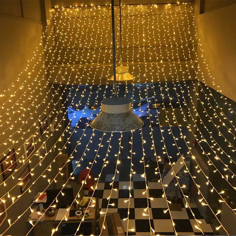 led小彩灯闪灯串灯满天星24V低压户外防水工程街道树木亮化装饰灯