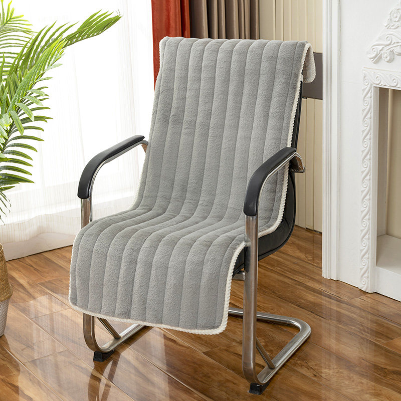 冬季毛绒坐垫办公室久坐椅子垫坐垫靠背一体办公椅座垫保暖屁股垫,居家布艺,椅垫,淘宝优惠券,粉丝福利购,淘宝优惠卷