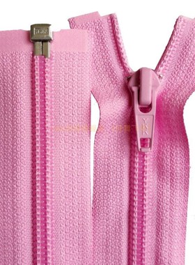 66.5cm72cm天蓝玫红5号YKK尼龙开口拉链儿童服装女士外套白色拉锁