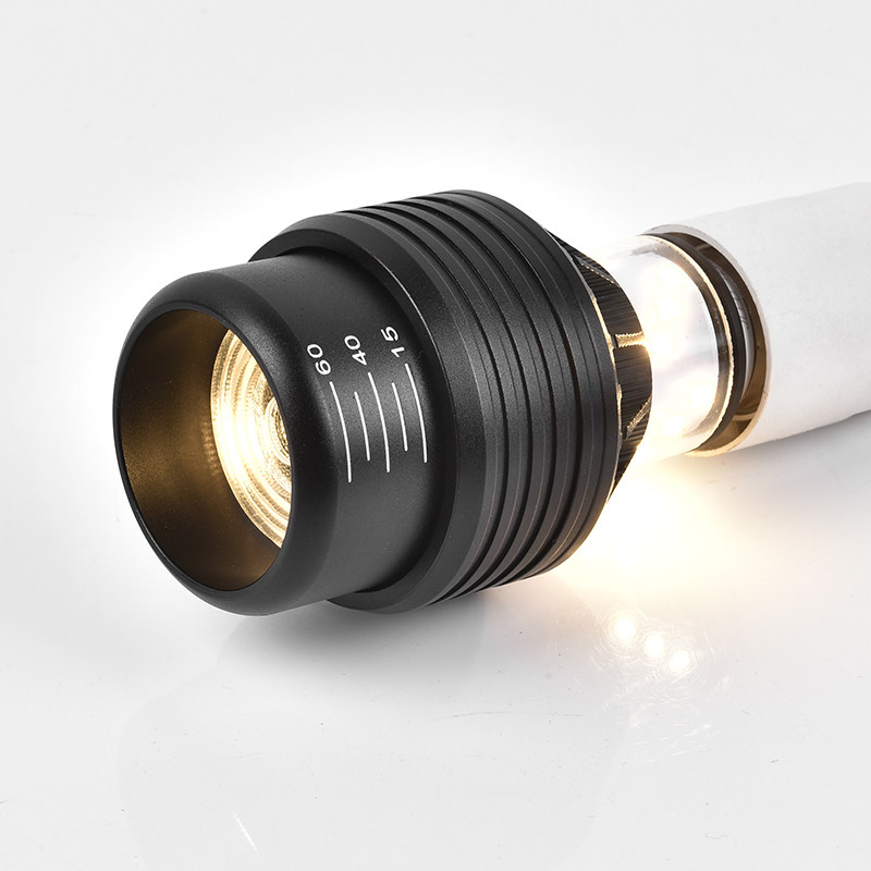 调焦e27螺口led射灯杯cob餐饮餐厅筒灯超亮侧面发光暖黄聚光灯泡,家装灯饰光源,LED球泡灯,淘宝优惠券,粉丝福利购,淘宝优惠卷