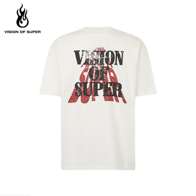 VOS字母logo图案印花短袖T恤