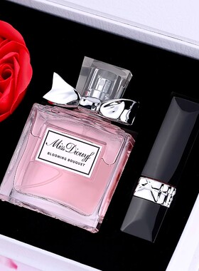 迪R花漾甜心香水999哑光口红礼盒套装大牌情人节生日礼物送女友