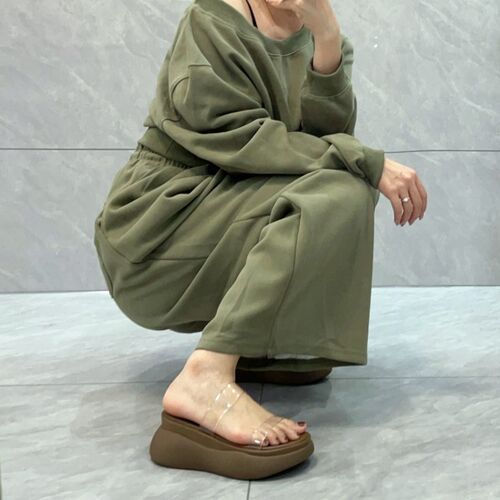 拖鞋女2025夏新款外穿配裙子高级感 防滑防臭时髦厚底沙滩凉拖鞋