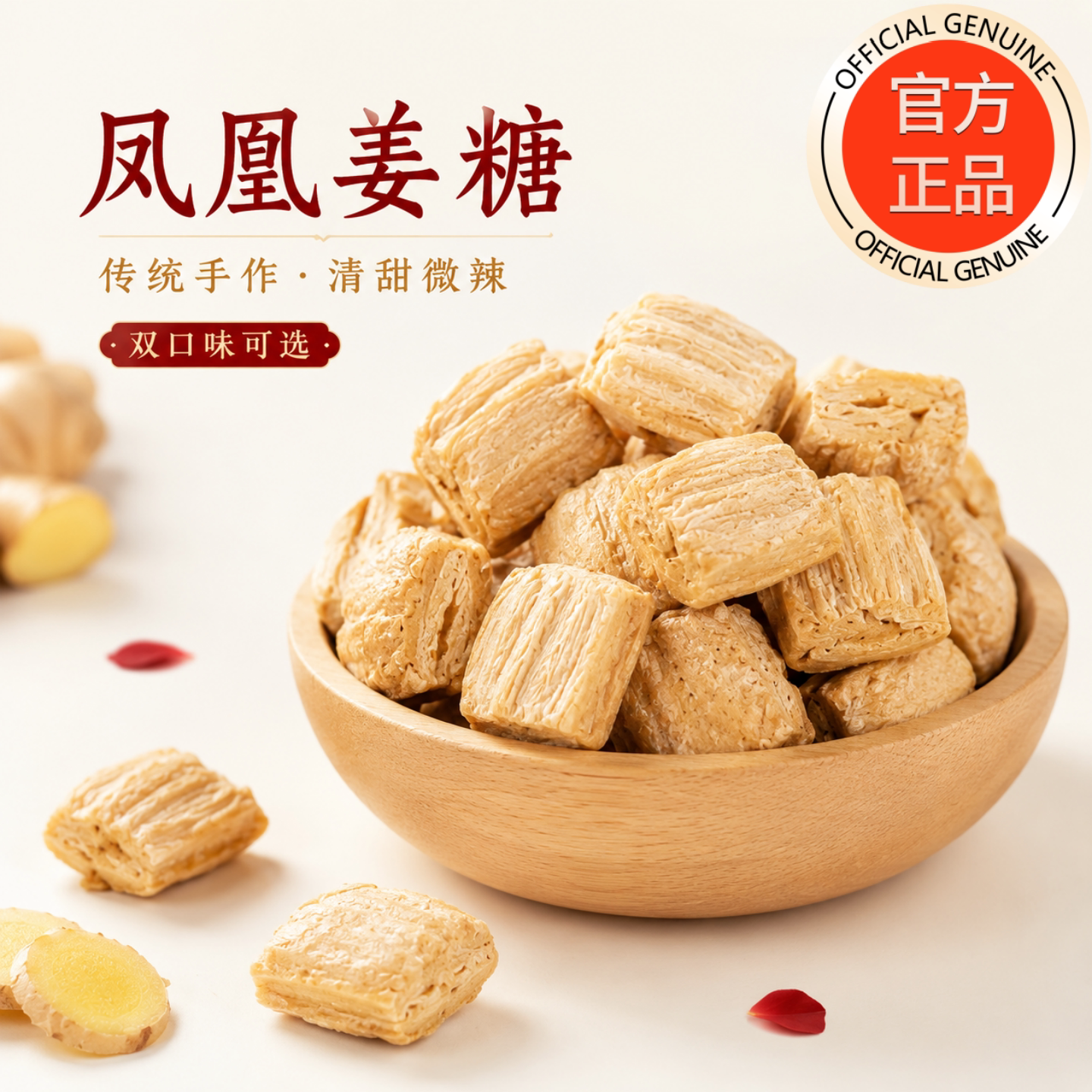 姜糖软手工正宗老姜味凤凰古城特产张字老店老嫩姜正品官方旗舰店